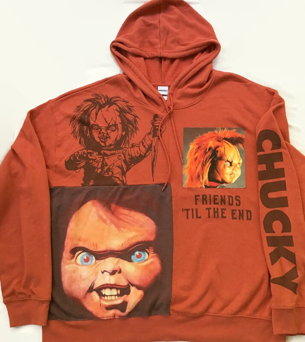 Chucky Friends 'Til the End Hoodie 3XL Horror Goth Streetwear